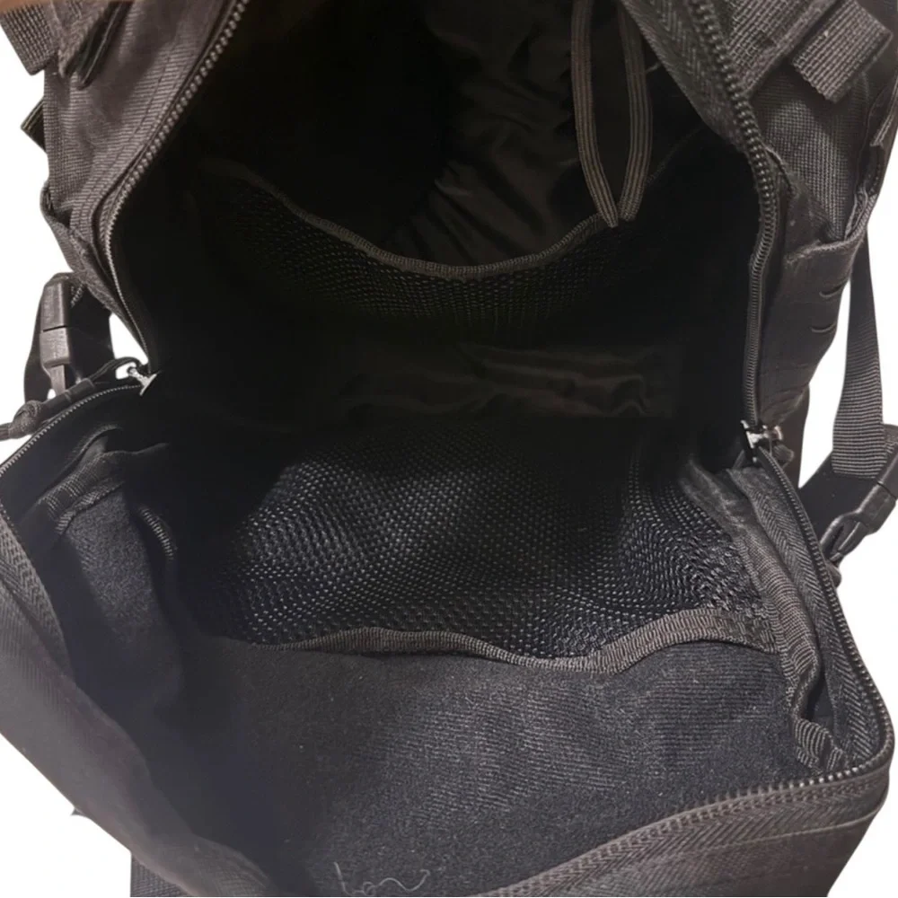 Tactical Black Backpack